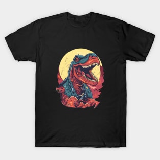 Dinosaur in Space T-Shirt